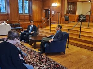 Branford Tea With Ambassador William Kennard